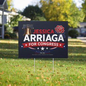 Congress Campaign Yard Sign – 'For Congress' Political Election Sign