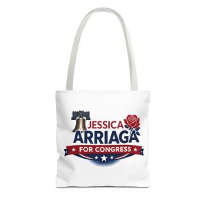 Campaign Tote Bag - "Jessica Arriaga for Congress" Cotton Carryall